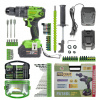 Procraft Aku vrtací šroubovák s příklepem SPA18BL Brushless se sadou bitů DBS-101 | SPA18BL/DBS101