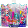 Súprava Mattel HCF73 Enchantimals – rodina morskej víly Sedda Seahorse
