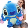 Rozprávkový plyšák - MEGA VEĽKÁ HRAČKA PLYNU MASKOT A PLYŠ LILO XXL 55cm (Mega veľký mazdatý maskot Stich a Lilo plyšový xxl 55 cm)