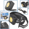 GEKO Nárazuvzdorná čelovka s reflektorom LED COB 3W 500mAh 500lm IP44 (240)