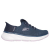 Skechers Edgeride Runners Womens Nvy Knit/Lv Tr 8 (41)