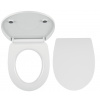 NOVASERVIS WC sedátko, duroplast biela, pánty tvrdený plast WC/SOFTNEW