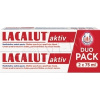 Lacalut aktiv zubná pasta 75ml 2ks