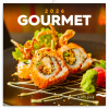 NOTIQUE Poznámkový kalendár Gourmet 2026, 30 x 30 cm