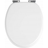 Wenko WC sedátko Urbino bílé, MDF bidetové sedátko Easy Close