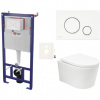 Závesný WC set do ľahkých stien / predstenová SAT BREVIS SIKOSSBRTOR70K