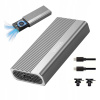 Puzdro SSD M.2 NVME Pcie USB-C 4.0 puzdro na disk M2 Thunderbolt 4 40 GB
