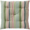 Ib Laursen Bavlnený sedák Multicoloured stripes 50 × 50 cm