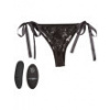 Vibračné nohavičky s diaľkovým ovládačom Lace Thong Set, California Exotic Novelties