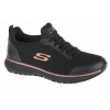 SKECHERS SQUAD SR -36- Dámska Pracovná Obuv Textil Čierna