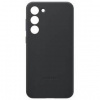 Kryt na mobil Samsung Leather na Galaxy S23+ (EF-VS916LBEGWW) čierny