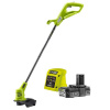 Ryobi RLT1825M-20S aku 18V vyžínač + 2,0 Ah baterie + nabíječka + sada 10ks kotoučů a nožů ONE+ 5133003731