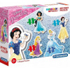 Clementoni Disney Princess Princezny 3+6+9+12 dielov