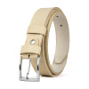 Luxusný kožený opasok z prírodnej kože, 3cm šírka - 110cm