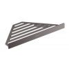 Hansgrohe AddStoris Polička rohová, kefovaný čierny chróm 41741340-HG