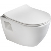 Sapho PAULA závesná WC misa, 35,5x50cm, biela TP325