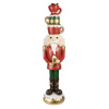 Clayre & Eef Pastelovo farebná dekorácia Luskáčik Nutcracker - 30*28*120 cm - Clayre & Eef