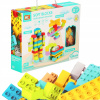 KONŠTRUKČNÉ KOCKY 126 ks BOX NA STAVANIE