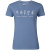 Alpine Pro Norda Dámske bavlnené tričko LTSE310 indigo blue M