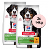 Hill's Science Plan Senior Vitality pre veľké staršie psy s kuracím a ryžou 2 x 14 kg