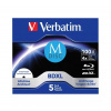 Verbatim BD-R 100GB 4x, 5ks