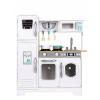 ECOTOYS 969 detská kuchynka 5903089065586 (Obrovská biela drevená detská kuchynka značky ECOTOYS)