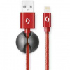 Kábel Aligator Premium USB/Lightning, 1m (DATKP11) červený