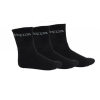 Black Kappa long socks 34113IW 901 (111123) 39-42