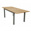 Doppler EXPERT WOOD - záhradný rozkladací hliníkový stôl 150/210 x 90 x 75 cm - 2. akosť (N593)