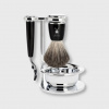Mühle Rytmo Black Pure Badger Mach3 čtyřdílná sada na holení