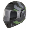 CASSIDA prilba MultiFlip Korp, CASSIDA (čierna matná/zelená/šedá) 2026