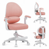 Otočné kreslo pre dieťa Mark Adler ergonomická ružová stolička do kancelárie