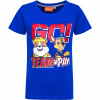 Paw Patrol - Tlapková patrola - Licencia Chlapčenské tričko - Paw Patrol PA35681 , modré Farba: Modrá, Veľkosť: 92