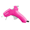 EXTOL® LADY Lepící pistole na tavná lepidla 7 mm, 230 V, 25 W, růžová 422003