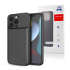 AppleMix Externá batéria / kryt pre Apple iPhone 13 / 13 Pro - 4800 mAh - čierna