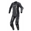 Dvoudílná kombinéza STELLA MISSILE V2, ALPINESTARS, dámské (černá/bílá, vel. 48)