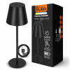 Lampa na stôl LED Dotyková Akumulátorová Stmievač 3 farby do záhrady