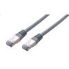 C-TECH patch kábel Cat5e, FTP, sivý, 20 m CB-PP5F-20