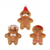Huhubamboo Vánoční set perníkových panáčků 13cm