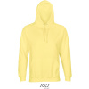 SOL´S CONDOR / Unisex mikina s kapucňou - light yellow XXL