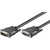 PremiumCord DVI-D prodluž. kabel, dual-link (24+1),MF, 5m kpdvimf5