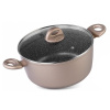 Hrniec s pokrievkou MagicHome Coffee Brown Line, 28cm, 5,9l