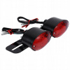 MOTOCYKLOVÁ LAMPA DVOJITÉ MAČACIE OKO 18 CM
