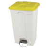Pedálový/nášľapný zberač odpadkov ,objem 90 l, š x v x h 505 x 790 x 410 mm EUROKRAFTbasic