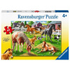 RAVENSBURGER Šťastní koně 60 dielov