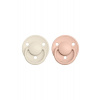 BIBS De Lux cumlíky z prírodného kaučuku - 2ks - veľkosť 2 - ivory/blush