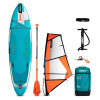 JOBE Nafukovací paddleboard - windsurf Mohaka 10.2 + SUP plachta 3,5 m2 488825001 Jobe Mohaka 10.2 Inflatable Paddle Board + SUP Sail 3.5 m2 Package 488825001