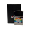 Zippo chrom pol. color 