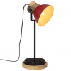 zahrada-XL Stolová lampa 25 W šmuhovaná červená 17x17x50 cm E27 371948