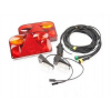 Svetlo na vozík FRISTOM Elektrokabeláž k vleku 7pin / 5m so svetlami FT-88 SET (8W1302)
